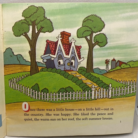 1970 Walt Disney’s Story of The Little House Book & Record #353 - Picture 4 of 15